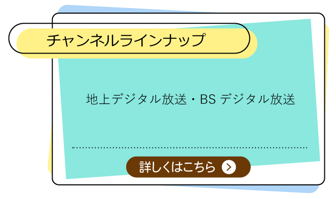 チャンネルラインナップ