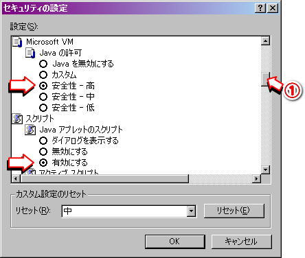 javaの許可